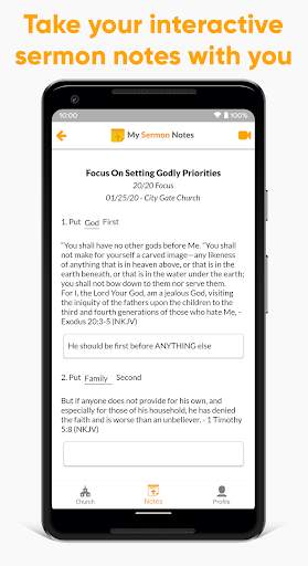 My Sermon Notes screenshot 2