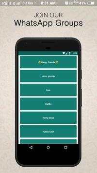 Unlimited Group Links for Whatsapp screenshot 4