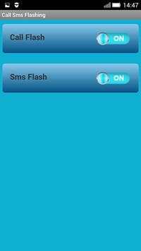 Call Sms Flashing 4 تصوير الشاشة