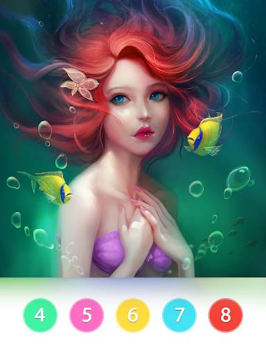 Coloring Fun : Color by Number Games screenshot 9
