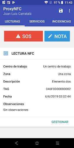 ProxyNFC para ProxyCloud screenshot 1