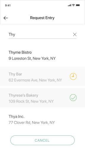 The Ola App: Screen. Check In скриншот 6