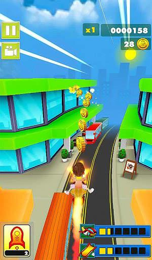 Subway Baby Run - Endless Runner Game 3D Adventure screenshot 6