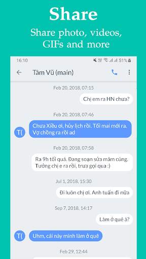 Messages: SMS & MMS screenshot 3