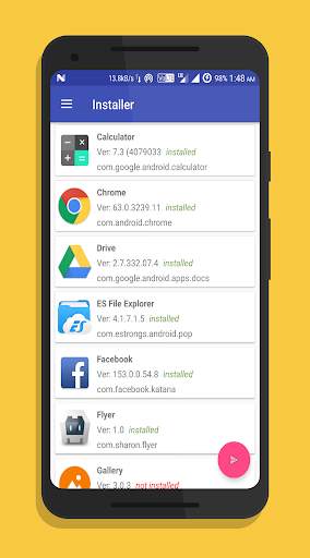 One Click Apk Installer & Backup:Quick App Install screenshot 1