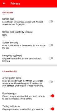 Mitron Messenger screenshot 5