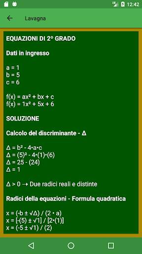 Formule Matematiche: Arithmium screenshot 2
