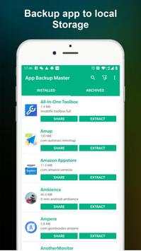 App Backup - Apk Extractor, App Backup and Restore 1 تصوير الشاشة