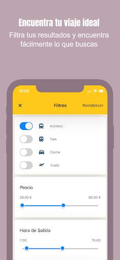 CheckMyBus: la app para comparar autobuses screenshot 4