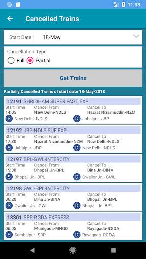 NTES - for RAIL SAARTHI screenshot 6