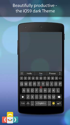 ai.type OS 12 Dark Keyboard screenshot 1