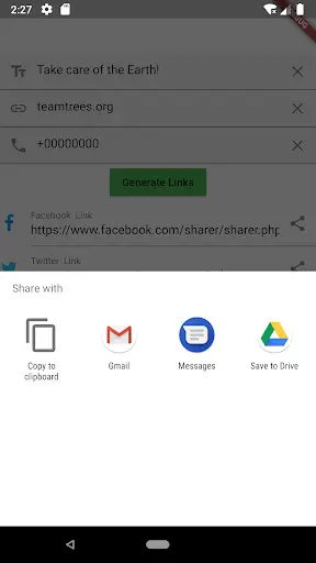 Social Link Generator screenshot 2