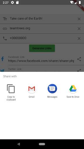 Social Link Generator screenshot 2