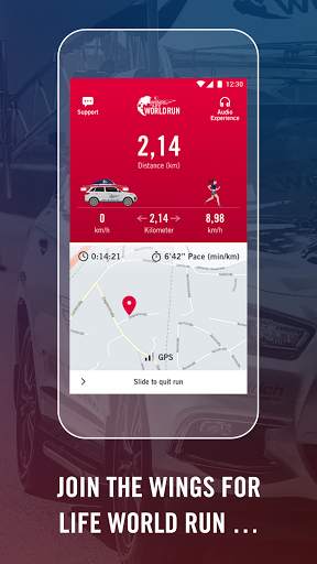 Wings for Life World Run screenshot 3
