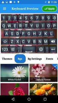 A Photo Keyboard - Change keyboard Themes screenshot 6