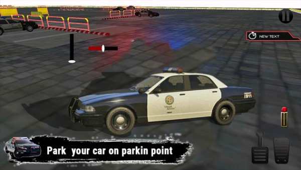 Police Car Free Game – 3D Parking Adventure screenshot 4