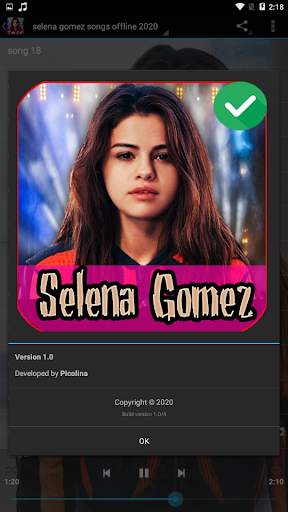 Selena Gomez Offline Songs 2020 screenshot 2