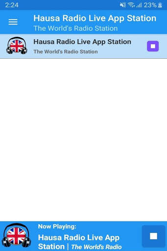 Hausa Radio Live App Station Player UK Free screenshot 1