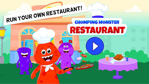 My Monster Town: Restaurant Cooking Games for Kids screenshot 2