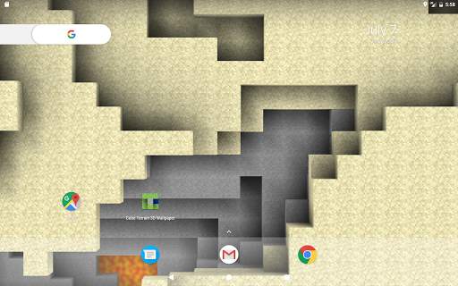 Cube Terrain 3D Live Wallpaper screenshot 15