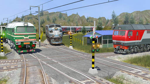 Train Racing Game Simulator - Train Racing скриншот 3