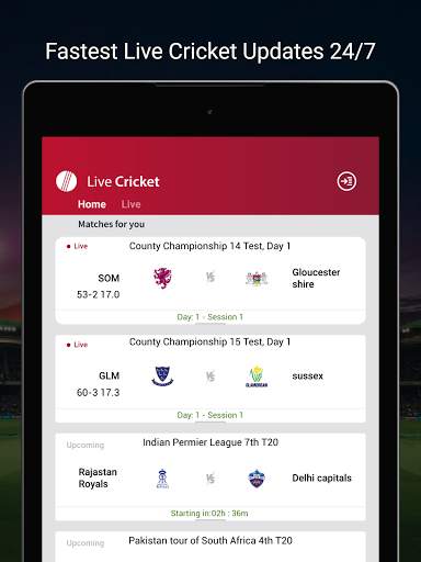 CricBlast: Live Cricket Score screenshot 9