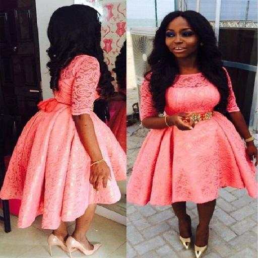 9ja Lace Short Gown Styles. screenshot 11