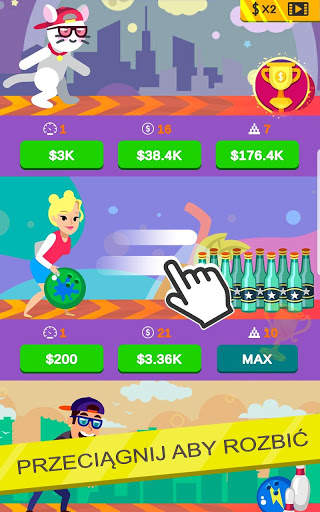 Bowling Idle - เกมกีฬาแสนสบาย screenshot 1