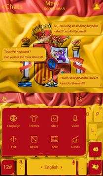 TouchPal Spain Keyboard Theme screenshot 4