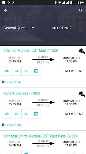 Rail Enquiry screenshot 10