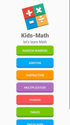 Kids Math 1 تصوير الشاشة