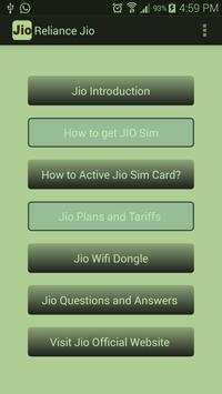 Free SIM For JIO screenshot 1