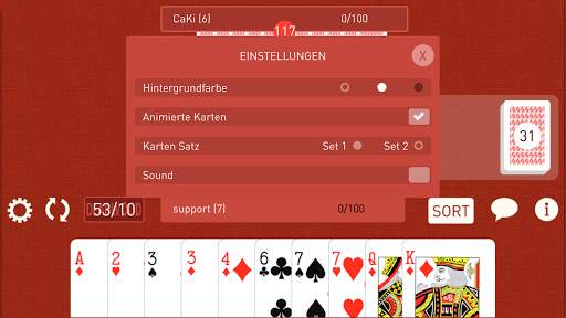 Pro Rommé online screenshot 4