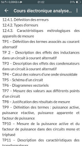Electronique et Mécanique 2 تصوير الشاشة