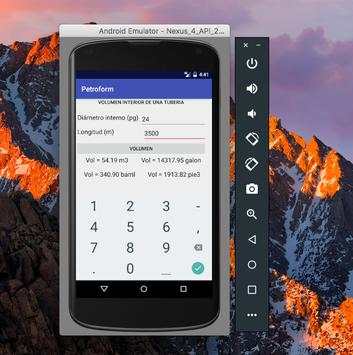 Petroform screenshot 2