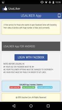 Fb Auto Liker - Get fb likes screenshot 1