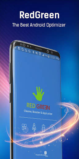 RedGreen – Cleaner, Booster & AppLocker screenshot 1