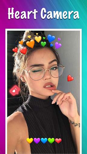 Heart Camera - Heart Crown Photo Editor screenshot 1