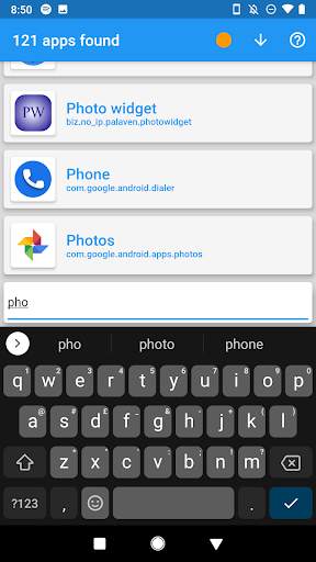 Card Launcher: a textual home screen for everyone screenshot 3