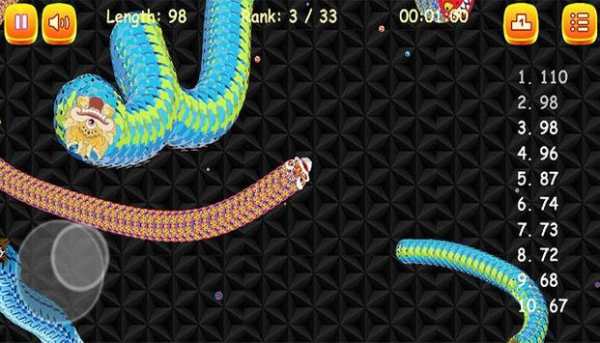 Worm Snake Zone: Offline 3 تصوير الشاشة
