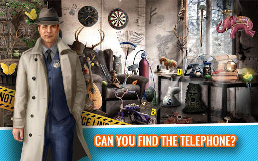 Crime Scene Hidden Objects Detective Investigation screenshot 1