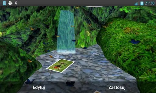 Waterfall Gallery 3D Wallpaper screenshot 3