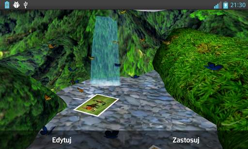 Waterfall Gallery 3D Wallpaper screenshot 3