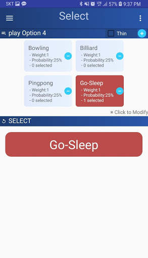 Select : Decision making Random App screenshot 4