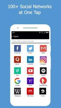1-App: All Social Networking screenshot 1