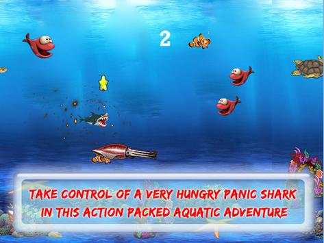 Hungry Panic Shark screenshot 1
