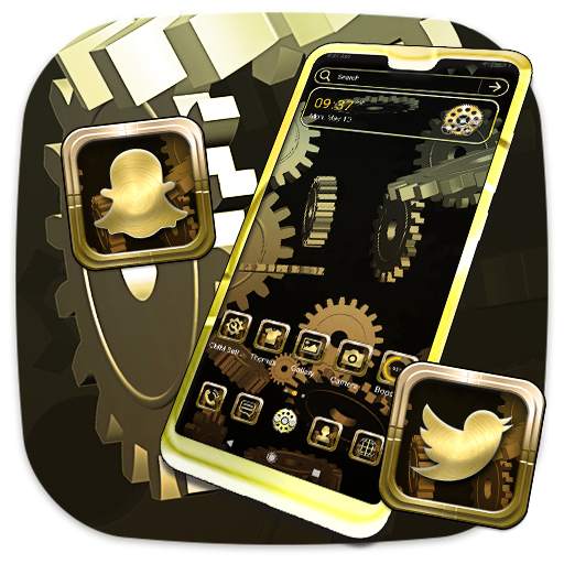 Machine Gear Launcher Theme 1.1