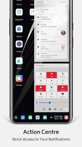 Red Magic Theme For Launcher screenshot 3