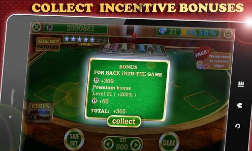Blackjack 21 Pro - Free Offline screenshot 13