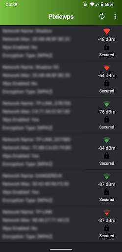 Pixiewps Wifi Connect screenshot 2